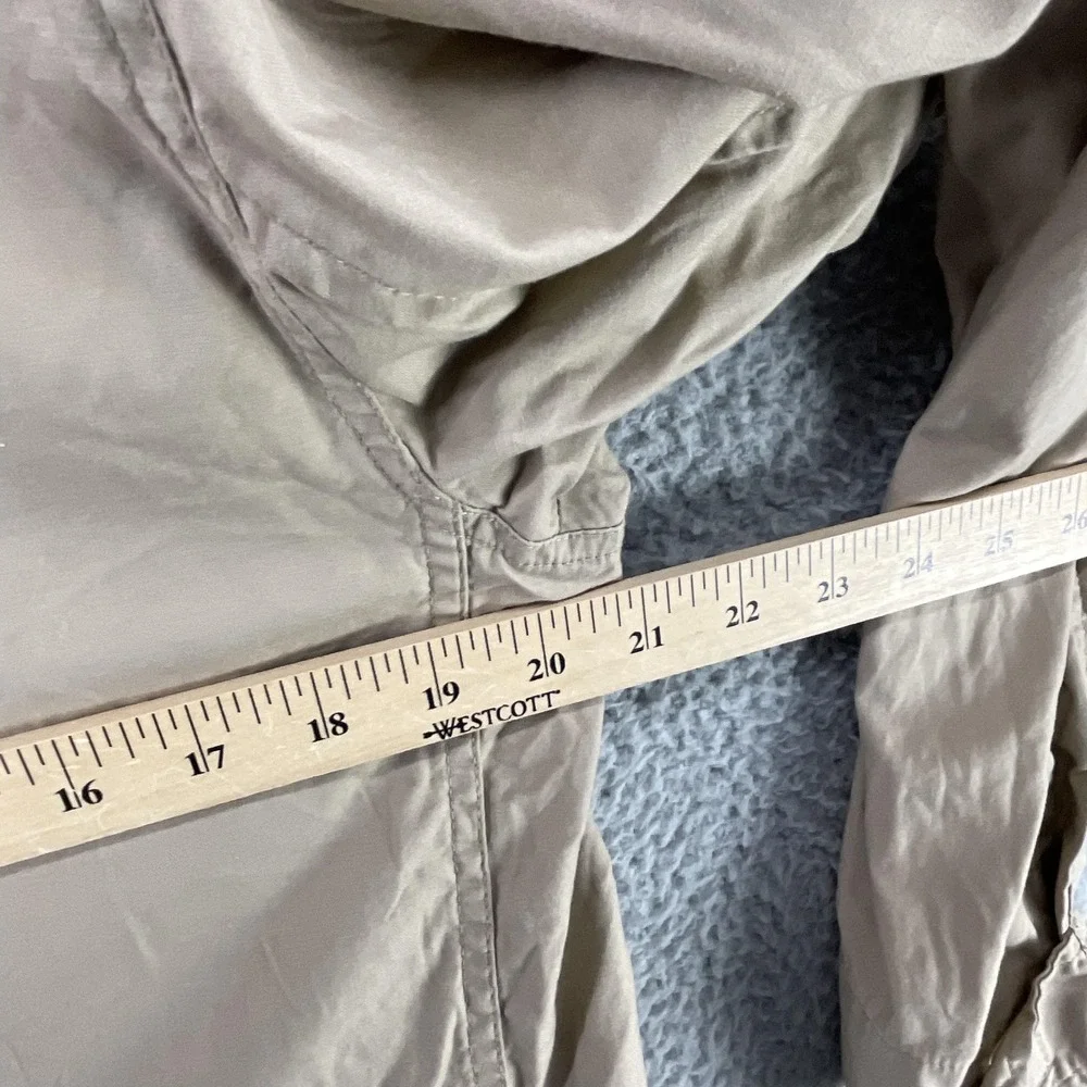 Rothco Field Jacket Mens S Beige Military Canvas‎ Full Zip Pockets Mid-Length
